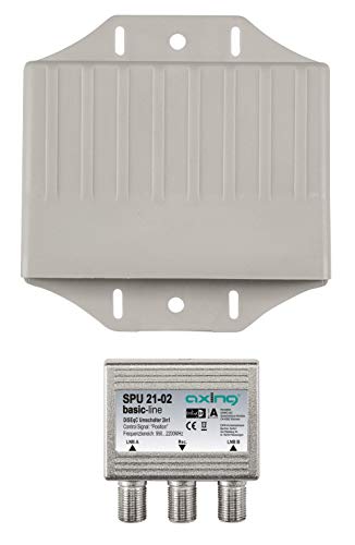 Axing SPU 21-02 Interruttore DiSEqC 2x1 Commutatore... - Maison & Cuisine en promo à 18.98€