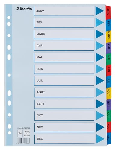 Esselte 100165 intercalare - Fournitures Bureau Amazon Italie à 3.00€