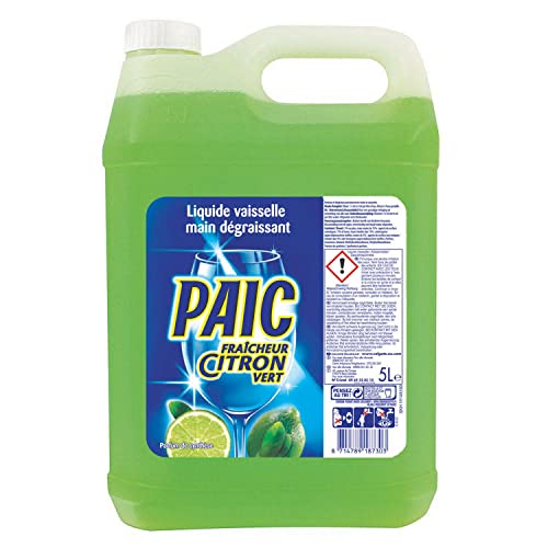 PAIC - Liquide Vaisselle Fraîcheur Citron Vert, Action... en promo à 13,01€ (-43%) sur Amazon FR
