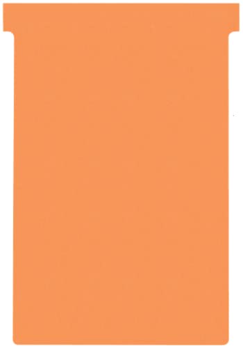 NOBO Schede a T dim 4 100pz - Arancio - 2004009 - Bon plan à 4.03€