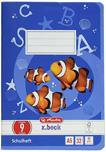 herlitz Schulheft x.book A5, Lineatur 9, 4. Klasse, liniert... - Maison & Cuisine Amazon Allemagne à 1.99€