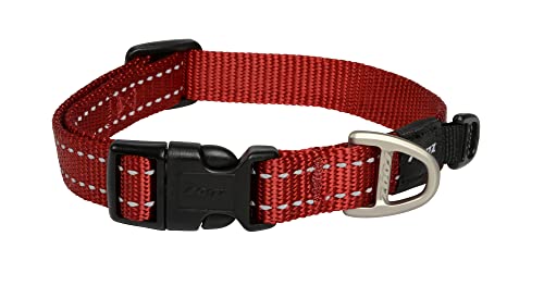 Rogz Utility Collar Snake, Medium, Red - Home & Kitchen Amazon UK à 11.52€
