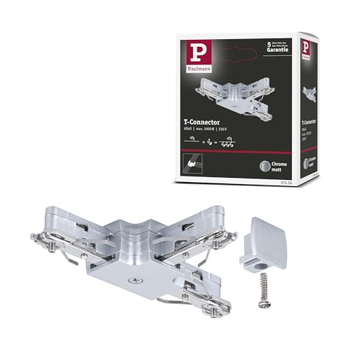 Paulmann 97656 URail T-Connector 104x62mm max. 1000W Chrome... - Amazon Royaume-Uni à 3.97€