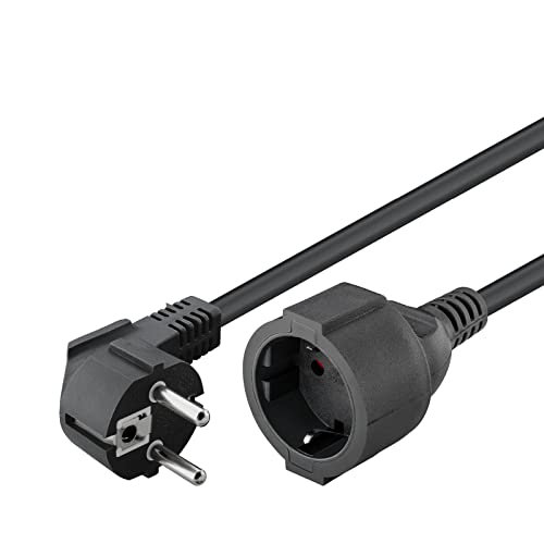 Goobay 93093 Prolunga con Standard Tedesco, Nero, 3m... - Amazon Italie à 7.17€