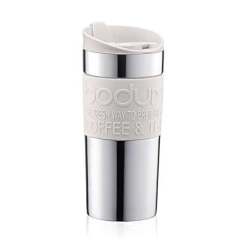Bodum 11068-913 Vacuum Travel Mug, Off White, 0.35 L... - Maison & Cuisine en promo à 10.95€