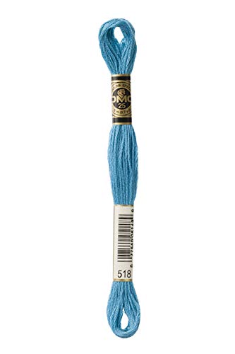 DMC - Hilo de bordar de 8 m, varios colores, tejido, azul... - Loisirs Créatifs Amazon Espagne à 1.90€