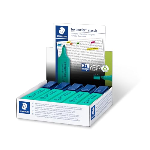 STAEDTLER 364-35 Textsurfer Classic Highlighter - Turquoise... - Sports & Fitness en promo à 7.32€