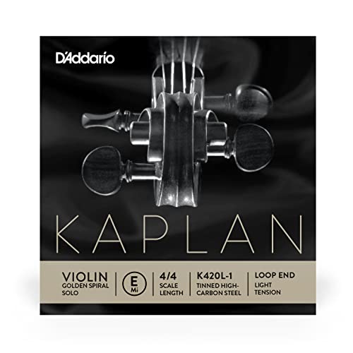 Corde de violon solo en spirale dorée Kaplan Golden Spiral... - Musique & Instruments en promo à 7.10€