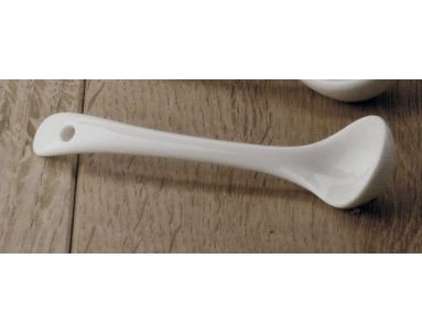CKS Salt Spoon 10 cm - White Ceramic - High-Tech & Électronique Amazon Royaume-Uni à 1.99€