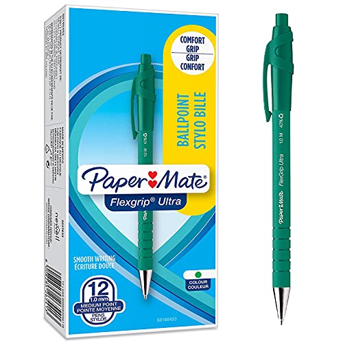Paper Mate Flexgrip Ultra stylo bille rétractable | pointe... en promo à 12,99€ (-36%) sur Amazon FR