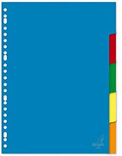 Kangaro Index A4 Blank PP 120 Micron 23r. 5 Pestañas... - Amazon Espagne à 5.47€