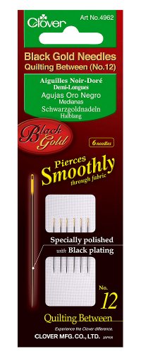 Clover Oro Nero trapuntatura tra 12-Ferri n ° 6/Pkg - Arts & Crafts Amazon Italy à 5.52€