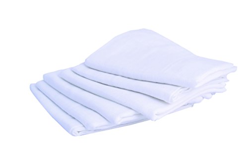 Poyetmotte Juego de 6 pañales lisos, blanco, multicolor - Jouets & Jeux Amazon Espagne à 16.96€