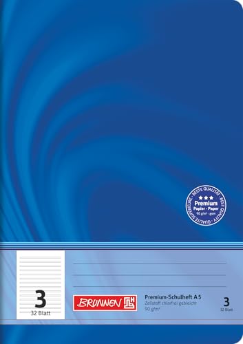 Brunnen 104550302 Vivendi – Cuaderno A5 (32 hojas, a rayas... - Amazon Espagne à 3.48€