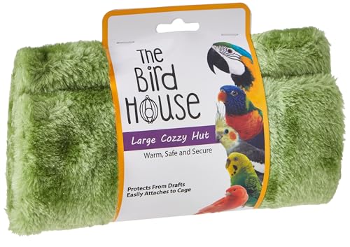 The Bird House Cozzzy Cabane pour Oiseaux Vert Taille L - Animalerie Amazon France à 10.20€