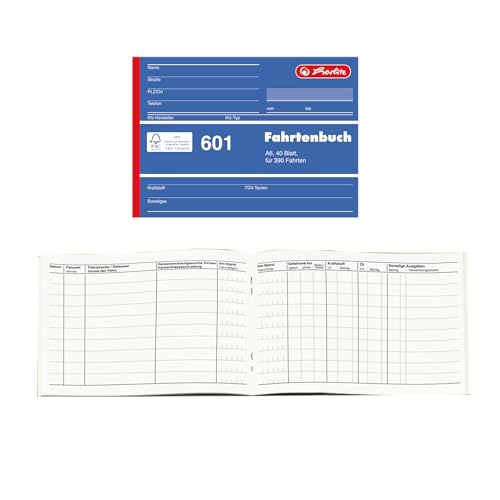 Herlitz 840645 Lot de 5 carnets de voyage A6 40 feuilles - Amazon France à 6.73€