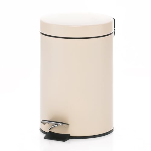 kela 20900 Poubelle cosmétique Sable 3L en Métal Beige, 17... - Beauté & Parfums en promo à 14.95€