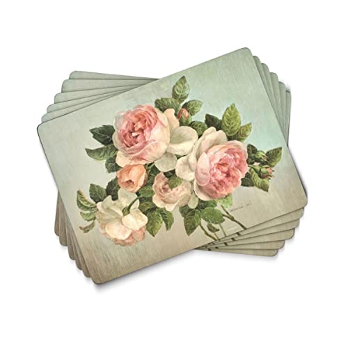 Pimpernel Antique Roses Placemats, Set of 6 - Bon plan à 11.79€