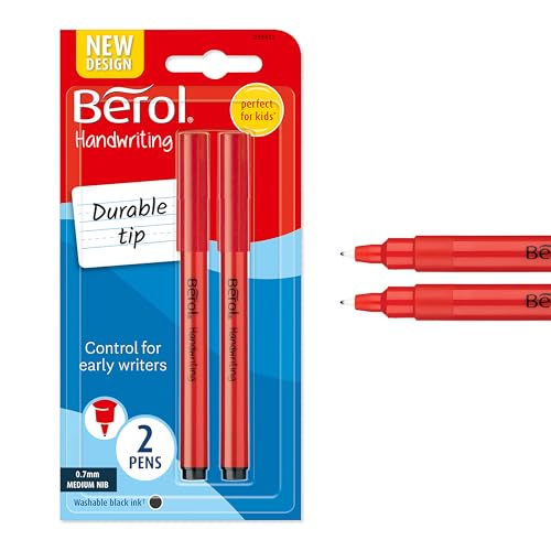 Berol Handwriting Pens | Round Shape is Easy to Hold |... - Jouets & Jeux Amazon Royaume-Uni à 1.29€
