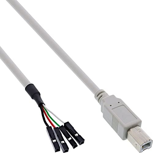 InLine 0.4m 4-pin/USB 2.0 cavo USB 0,4 m USB B Bianco - High-Tech & Électronique Amazon Italie à 6.70€