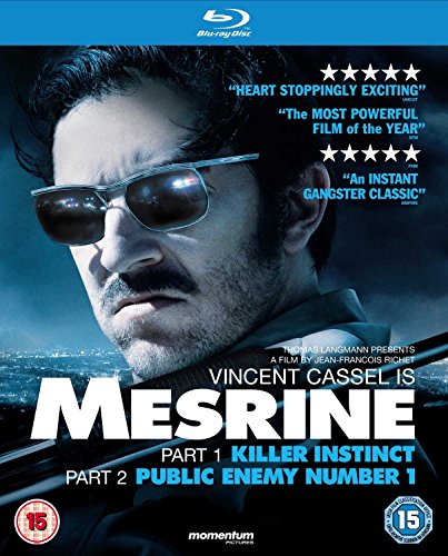 Mesrine - Parts 1 & 2 [Blu-ray] [2009] - Livres & eBooks Amazon Royaume-Uni à 4.99€