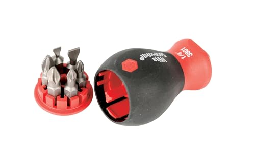 Wiha 38043 - Cacciavite tozzo con inserti sei in uno, slot... - Amazon Italie à 26.47€