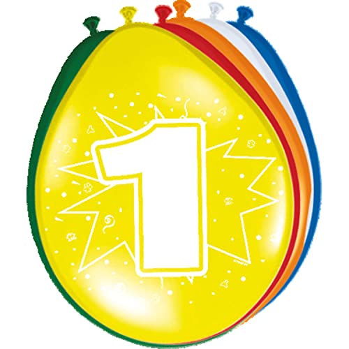 Folat 8201 Luftballons 1. Geburtstag Party-Deko 8 Stück... - Sports & Fitness Amazon Germany à 4.04€