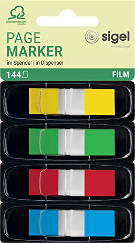 SIGEL HN495 Index Page Marker, Film, strip-size:12x43 mm... - Amazon Royaume-Uni à 1.76€