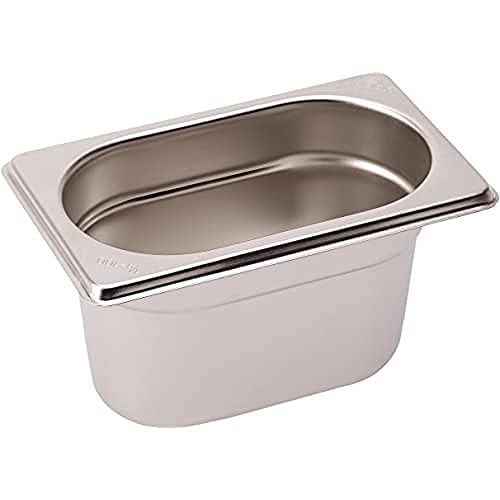 Lacor 66255Z - Vaschetta 1/9 in acciaio INOX, 176 x 108 x... - Amazon Italie à 9.29€