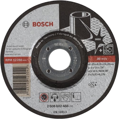 Bosch 1x PRO Stainless Steel Longlife Schleifscheibe für... - DIY & Tools Amazon Germany à 2.08€