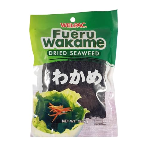 Welpac Fueru Wakame Dried Seaweed 56.7g - Amazon Royaume-Uni à 2.49€