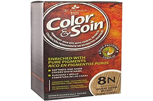 Les 3 Chênes Color & Soin 8N – Blond Blé – Coloration... - Beauté & Parfums Amazon France à 6.55€