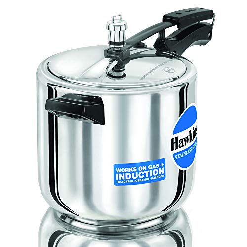 Hawkins Stainless Steel Pressure Cooker, 6 Litres - Maison & Cuisine Amazon Espagne à 5.00€