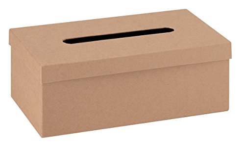 GLOREX 6 2023 250 Caja de pañuelos, Natural, 25 x 14 x 9 cm - Fournitures Bureau Amazon Espagne à 7.02€