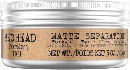 Bed Head For Men by TIGI - Matte Separation Workable Wax... - Beauté & Parfums Amazon Royaume-Uni à 6.48€