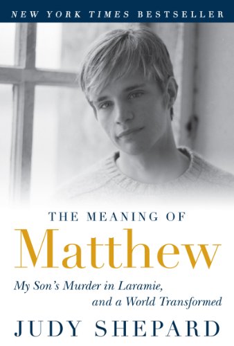 The Meaning of Matthew: My Son's Murder in Laramie, and a... - High-Tech & Électronique Amazon Allemagne à 3.36€