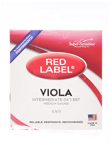 Super Sensitive Red Label Viola Set 14" Intermediate - Amazon Royaume-Uni à 8.79€