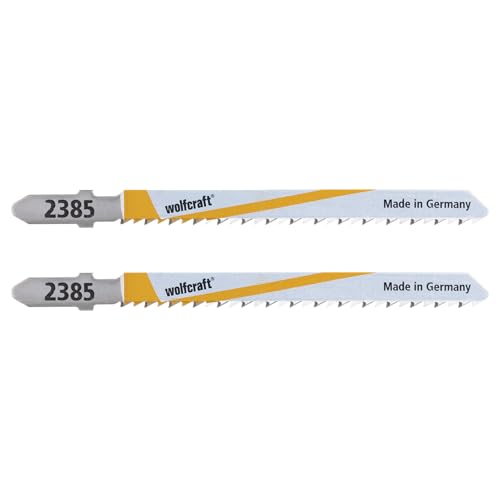 wolfcraft 2385000 Lames de Scie Sauteuse Hcs, Multicolore... en promo à 9,69€ (-48%) sur Amazon FR