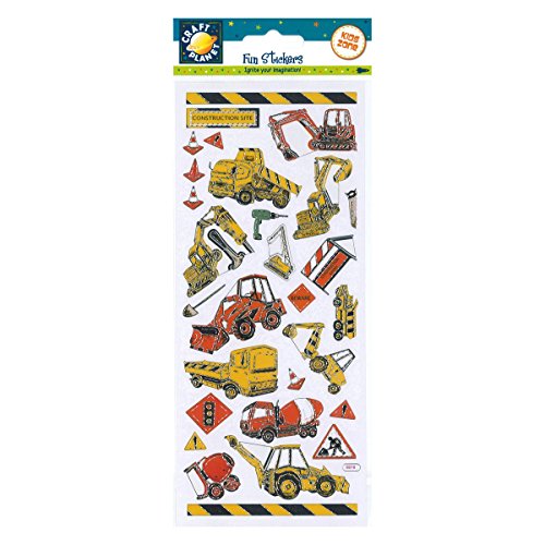Craft Planet CPT 6561050 Baufahrzeuge Stickers, Multi... - Sports & Fitness Amazon Allemagne à 2.10€
