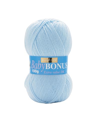 Sirdar Lana Hayfield Bonus DK Double Knitting, azul bebé... - Bon plan à 6.70€
