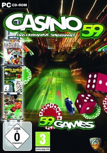 Casino 59 - Das ultimative Spielepaket - Jouets & Jeux Amazon Allemagne à 1.85€