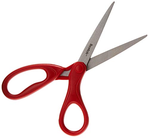 Scissors, Household/Office, 7" Straight Cut, Red, Sold as 1... - Fournitures Bureau Amazon France à 12.77€