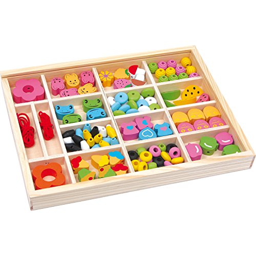 Small Foot 2463 Boîte à enfiler "Julia" en bois, jeu de... - Jouets & Jeux Amazon France à 14.96€