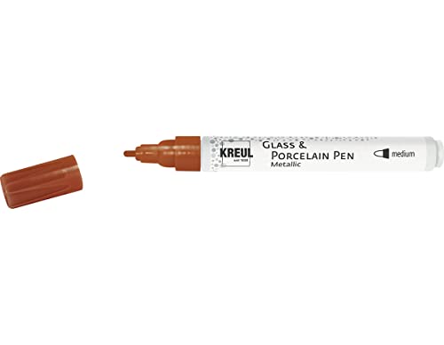 KREUL 16417 - Penna per vetro e porcellana Metallic medium... - High-Tech & Électronique Amazon Italie à 4.69€