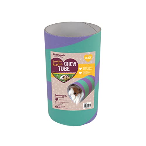 Rosewood Boredom Breaker Medium Chew Tube for Small Animals... - Animalerie Amazon Royaume-Uni à 1.99€