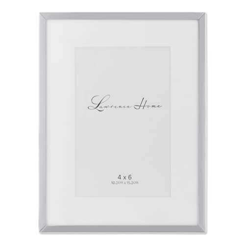 Lawrence Frames Marco de fotos chapado en plata, 4 por 6 - High-Tech & Électronique Amazon Espagne à 14.25€