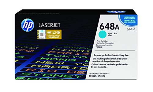 HP 648A CE261A Cian, Cartucho Tóner Original, de 11.000... - Auto & Moto Amazon Espagne à 147.22€