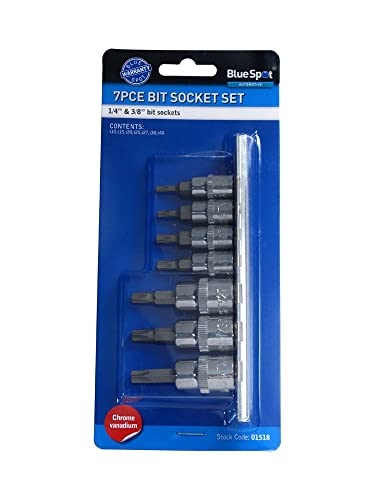 Blue Spot 01518 Set de 7 douilles à pointes à 6 lobes 0,6 cm - Maison & Cuisine Amazon France à 10.03€