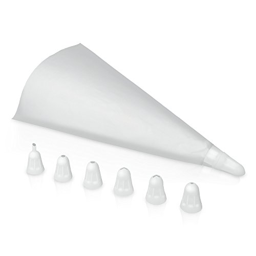 METALTEX 252420 - Juego de Decorar Tartas, 7 boquillas y 3... - Maison & Cuisine Amazon Espagne à 4.50€