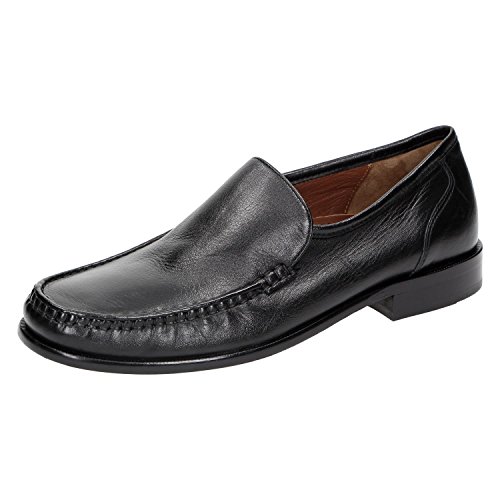 Sioux Carol, Mocassini Uomo, Nero (Schwarz 001), 49 EU - Auto & Moto en promo à 98.12€